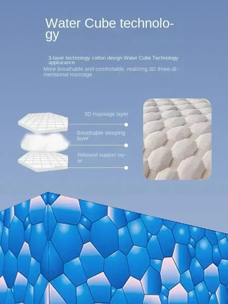 "Orthopedic Neck Pillow – Soybean Fiber SPA Massage for Better Sleep and Neck Protection"