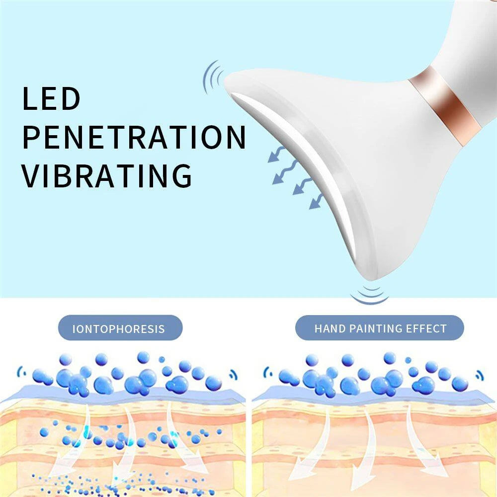 Instant Youth Boost: 3-in-1 Microcurrent Facial & Anti-Aging Massager